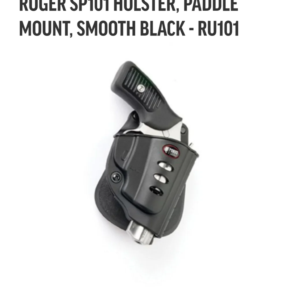 Fobus Paddle Holster For Ruger SP101